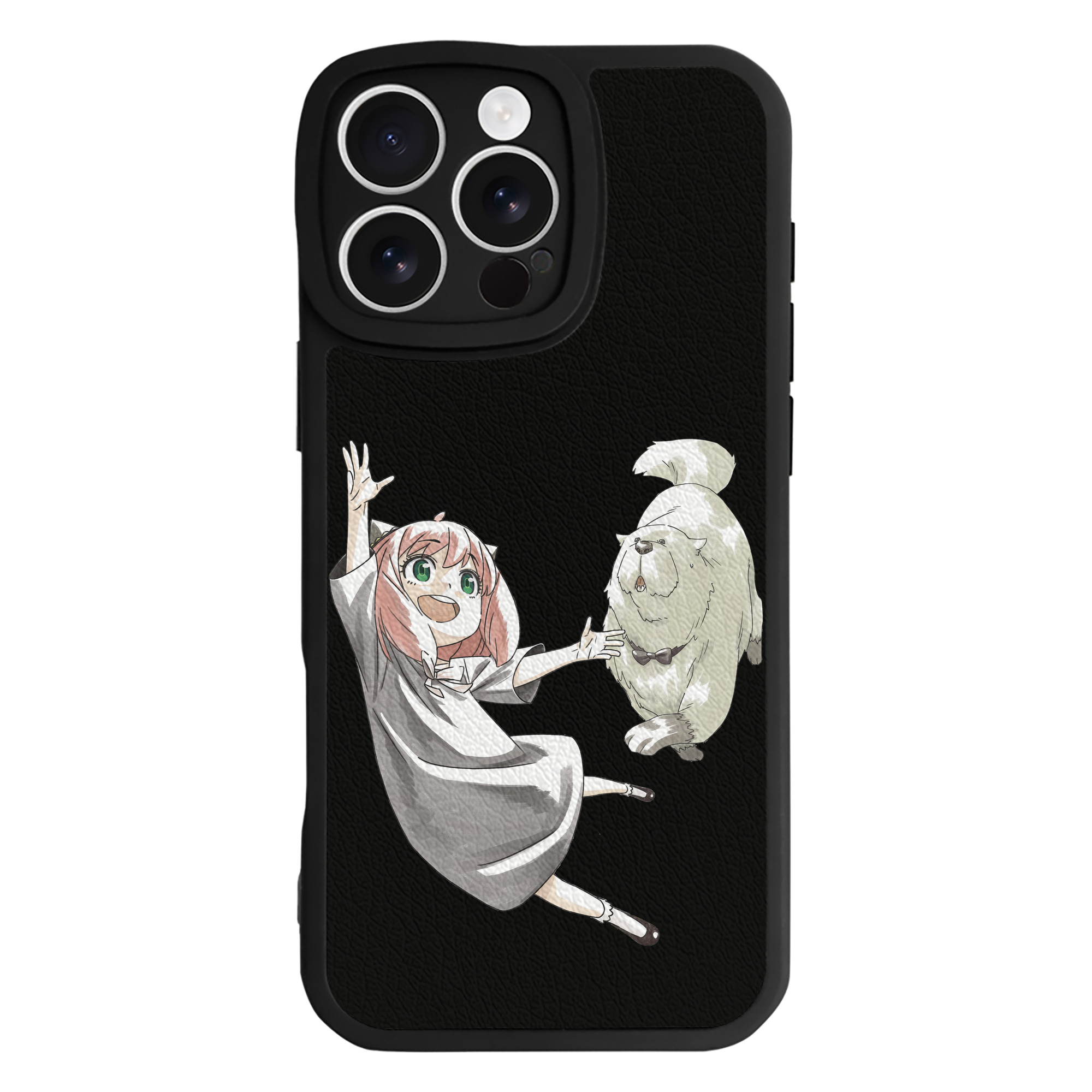 （画像用） SPY×FAMILY间谍家家酒 【iPhone 16シリーズ対応】シリコンスマホケース（レザー調） 材質：シリコン